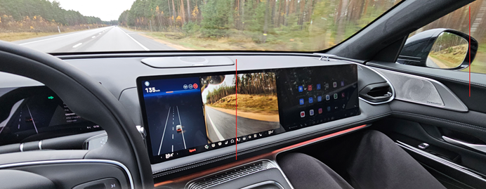 Attēls, kurā ir automašīna, transportlīdzeklis, centrālā konsole, vējstikls</p><p>Mākslīgā intelekta ģenerēts saturs var būt nepareizs.